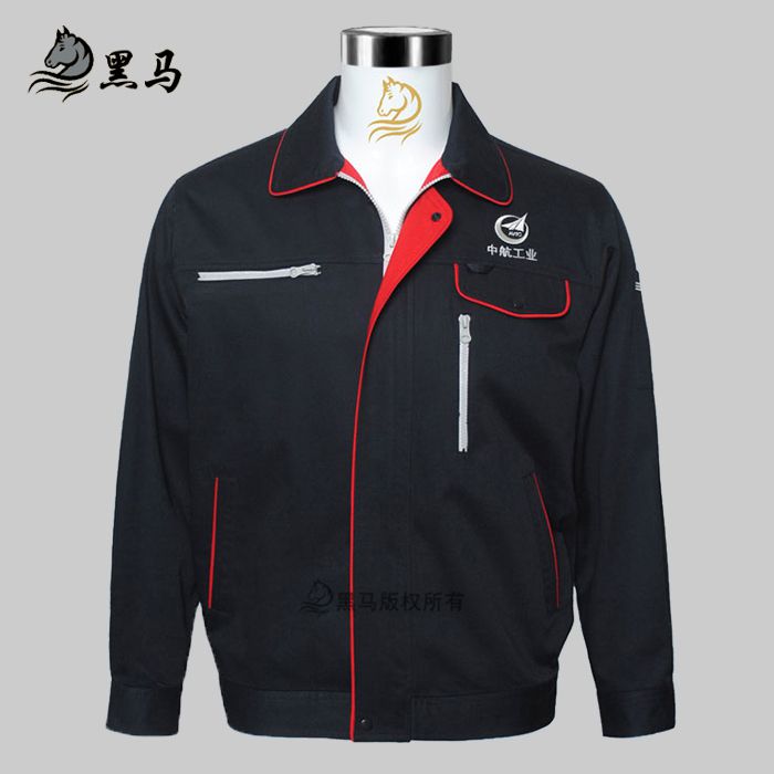 中航工業(yè)冬裝工作服款式細(xì)節(jié)圖